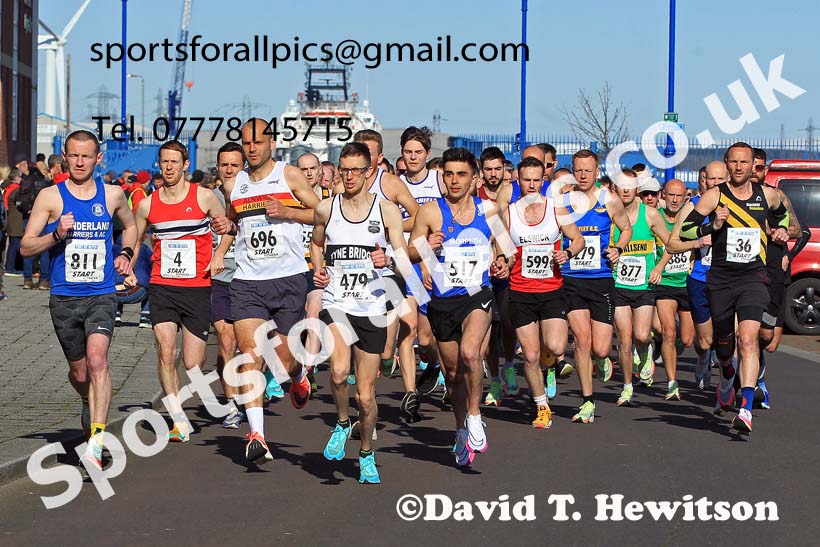 Blyth 10k Road Race, Sunday, April 3rd.  Photo: David T. Hewitson/Sports for All Pics